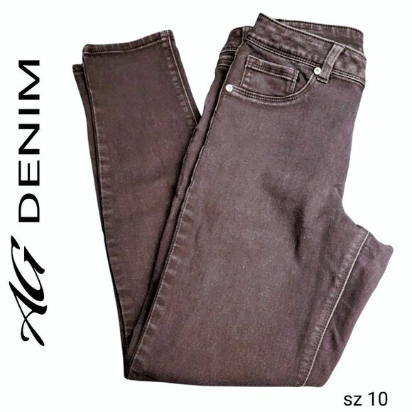 AG Denim Black Skinny Stretch Jeans - Picture 2 of 11